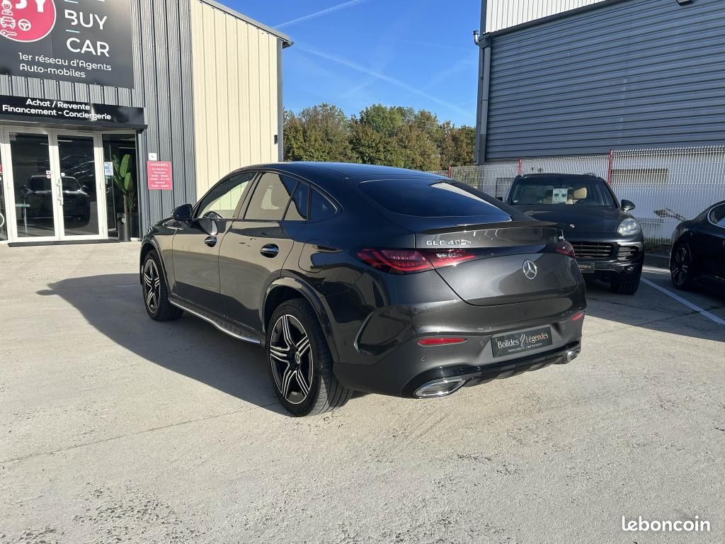 MERCEDES GLC Coupé 400 E + Hybrid - AMG Line 4-Matic - GARANTIE 12 MOIS (image 4)
