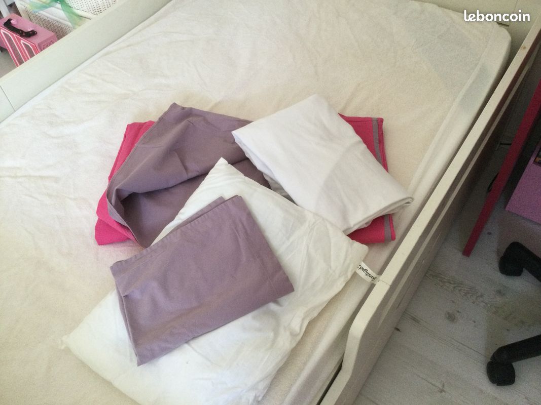 Housse de couette, oreiller, alèse pour lit évolutif (image 4)
