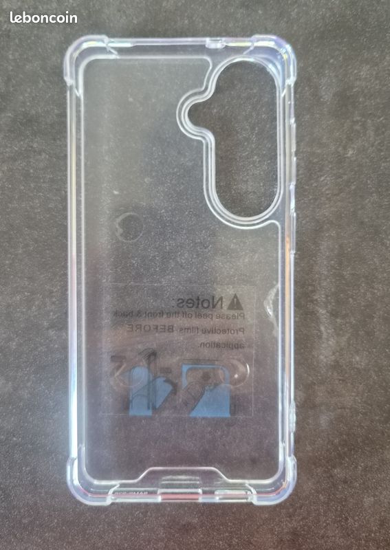 Coque protection Samsung S26 Transparente (image 1)