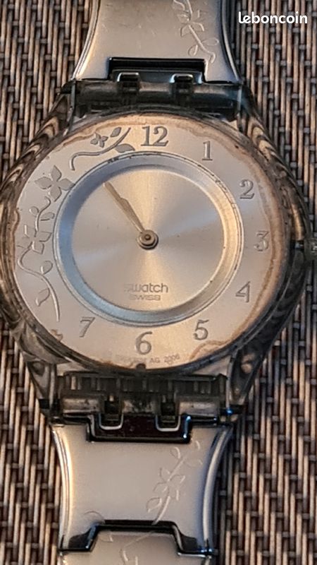 Climber Flowery Swatch Dameshorloge Montre SWATCH Climber Flowery