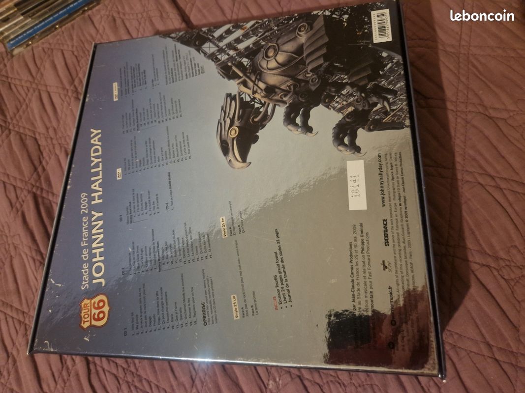 Coffret Johnny Hallyday Tour 66 Edition Collector (image 7)