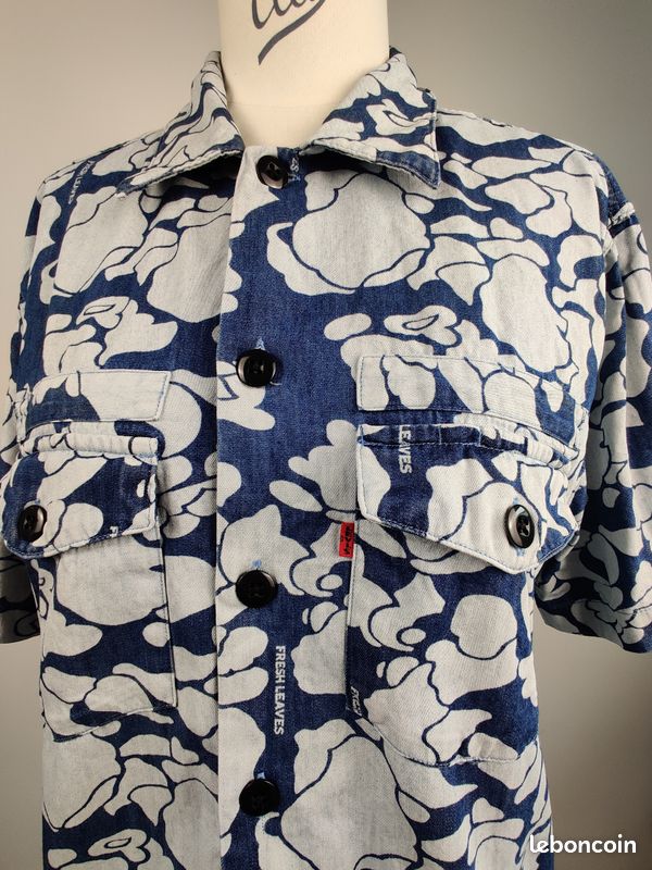 Chemise Levi’s Fresh Leaves x Justin Timberlake - Edition limitée - Taille M (image 2)