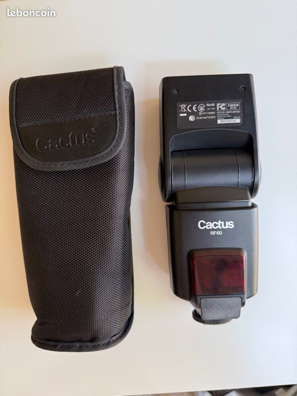 Flash Cactus RF 60 - Photo, audio & vido
