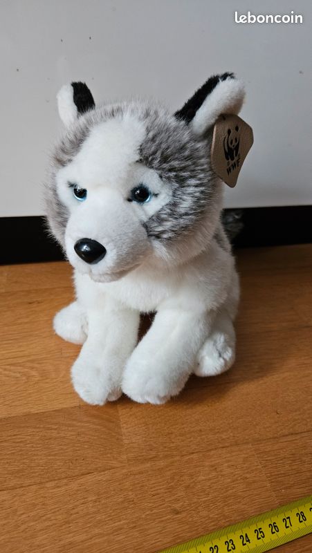 HOT Toy Peluche Loup Wwf Chien Husky Peluche Chien Loup
