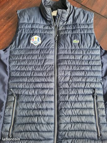 Veste Slazenger Ryder Cup Rouge - Homme Taille L - 1/2 Zip Vintage Golf