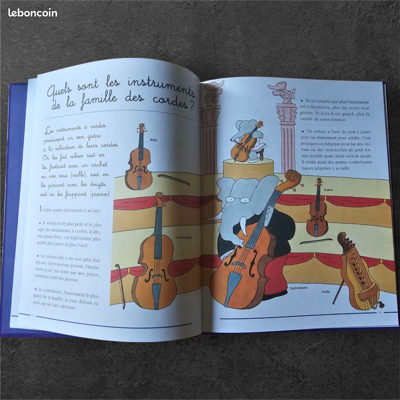 Livre Dis moi pourquoi Babar - les instruments de musique (image 4)