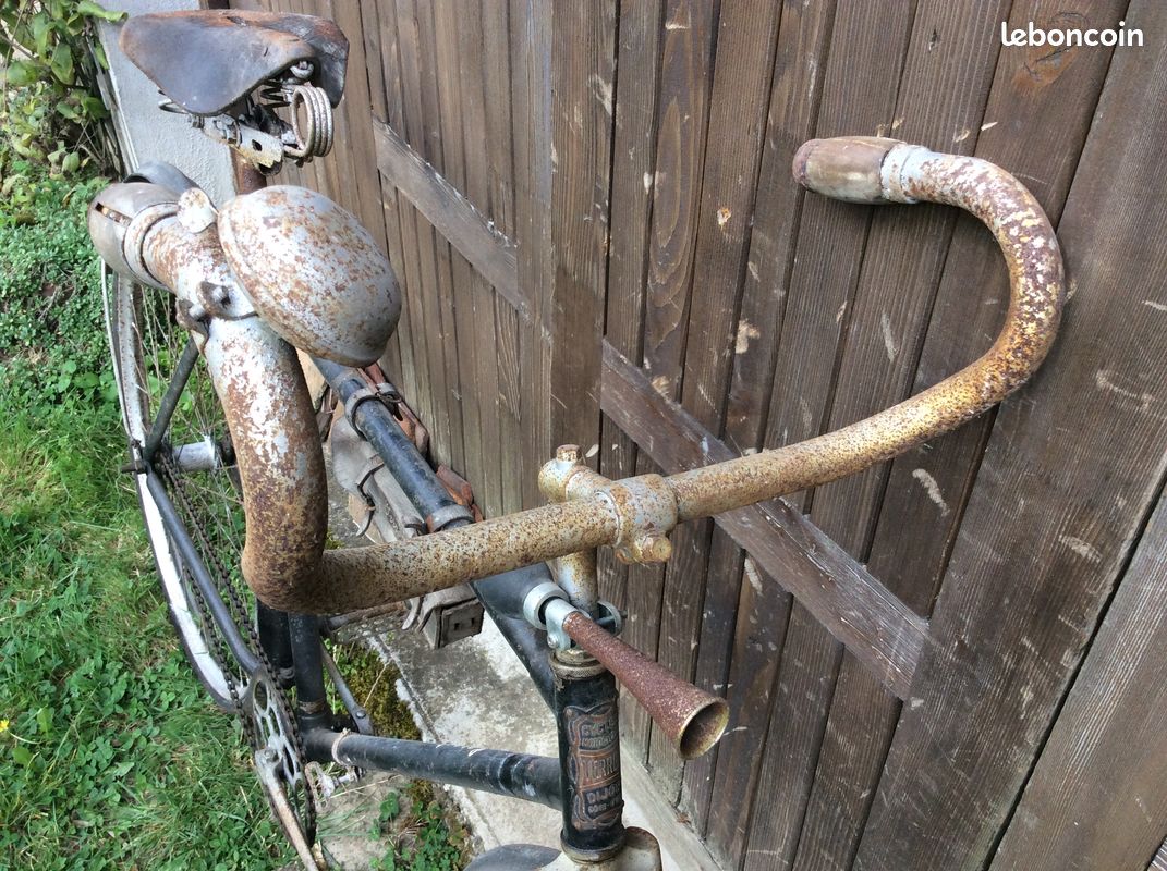Vélo ancien TERROT Dijon – Années 1920 – Complet & dans son jus - Vélos