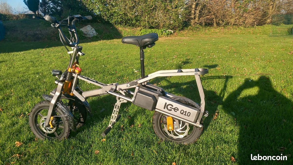 Scooter tricycles tout électrique pliable Équipements vélos