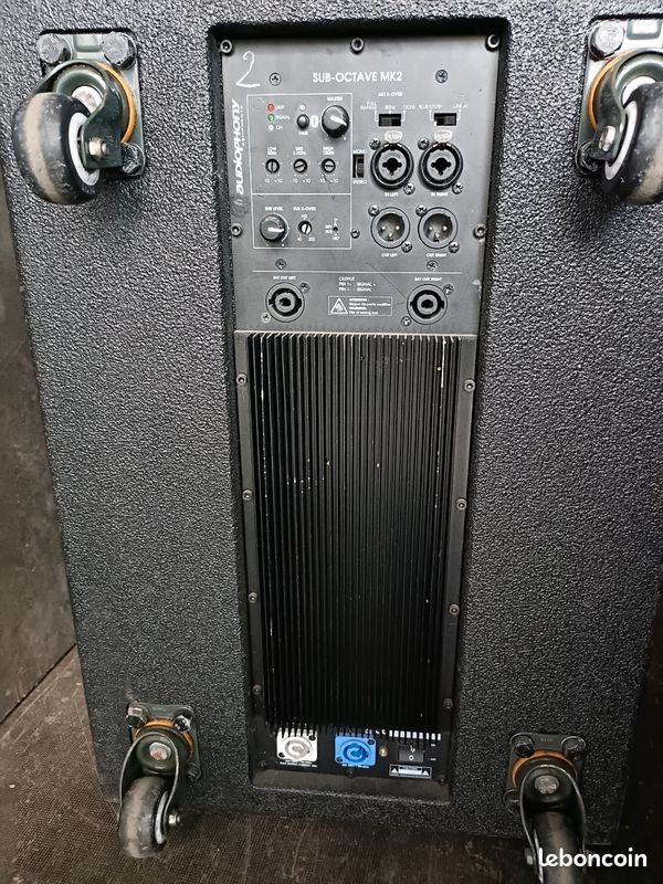 Sub-octave et satellites Audiophony (image 1)
