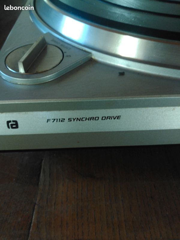 Platine Vinyle Radiola F7215 - Révisée - Garantie 1 An