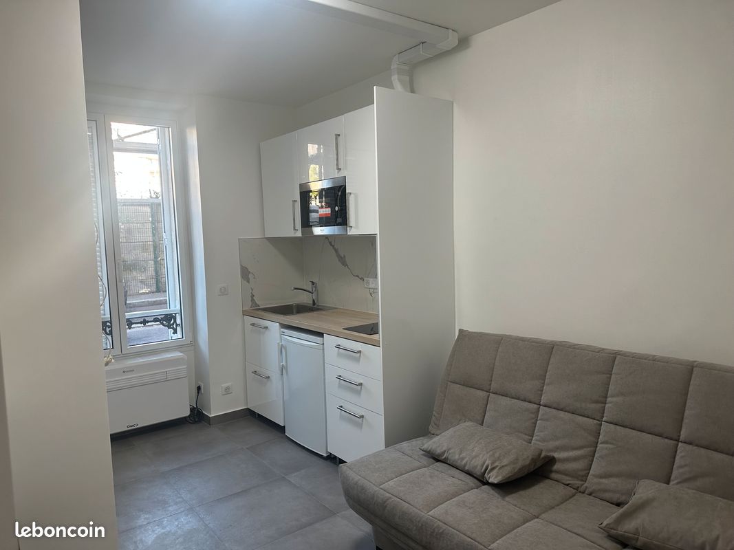 Appartement 1 pièce 13 m² · à Paris · 13,1 m² · 620 €/mois
