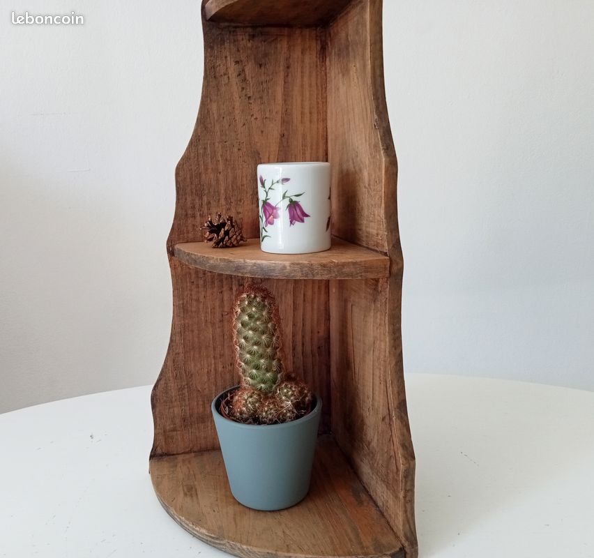 Etagere Meuble d'angle à cinq niveaux