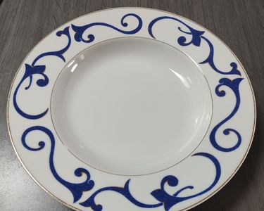 Plat de service rond creux K&G Luneville | Selency