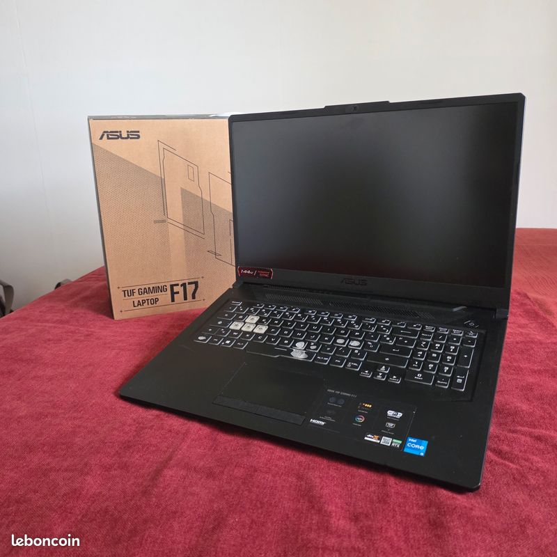 ASUS TUF Gaming F17 – 650 négociable (image 1)