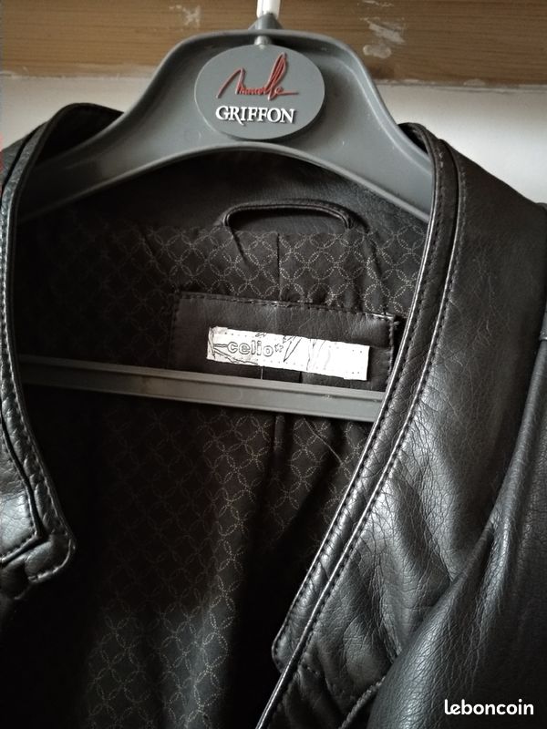 Veste blouson simili cuir Celio neuf (image 2)