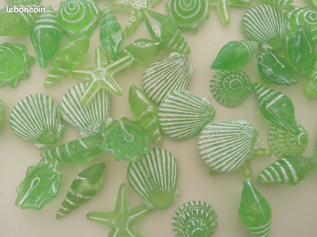 Décoration divers coquillages plastiques (patokaz42) (image 2)