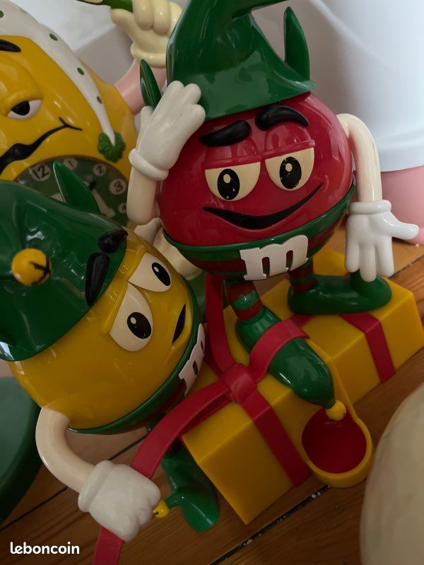 Jouet publicitaire - Distributeur de bonbons MMS (M&M's) en très