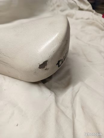 Selle Vélo Vintage Turbo Années 80 - Campagnolo / DeRosa - Col Blanc - Occasion Bon état