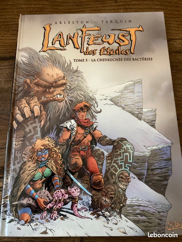 BD Lanteust de Troy la chevauchée des bactéries tome5 (image 3)
