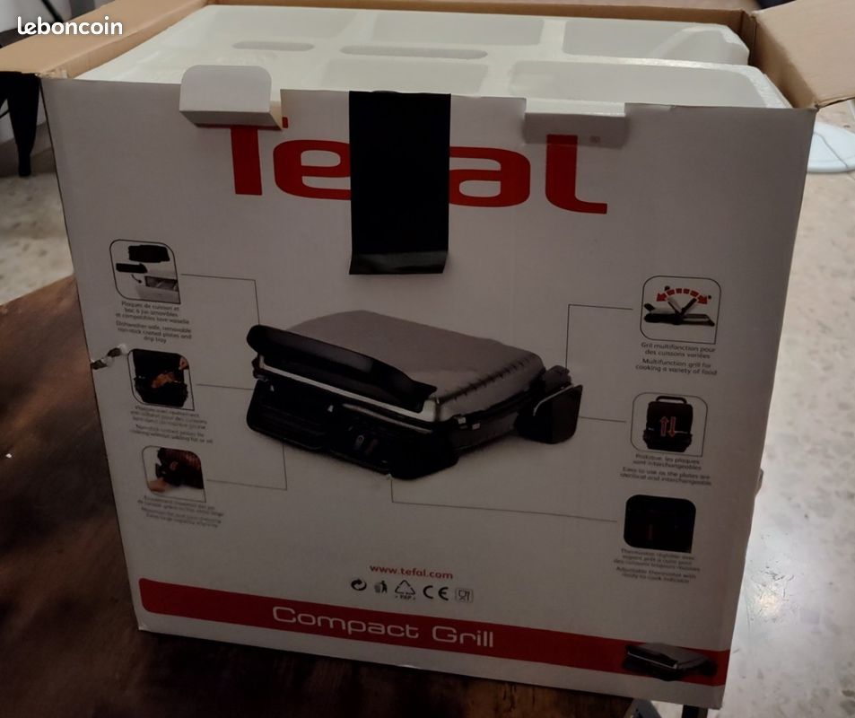 Grill electrique TEFAL 2 positions, (image 1)