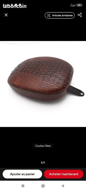Selle moto crocodile (image 3)