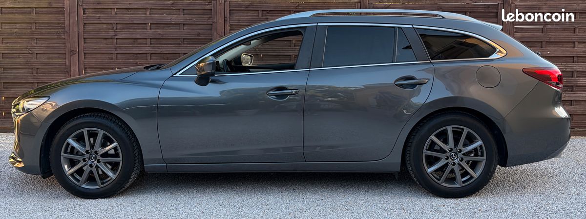 MAZDA 6 SW 2L 165 Exclusive BVA / CarPlay & Caméra / LED & Affichage tête haute / Historique complet MAZDA / Garantie 12MOIS (image 6)