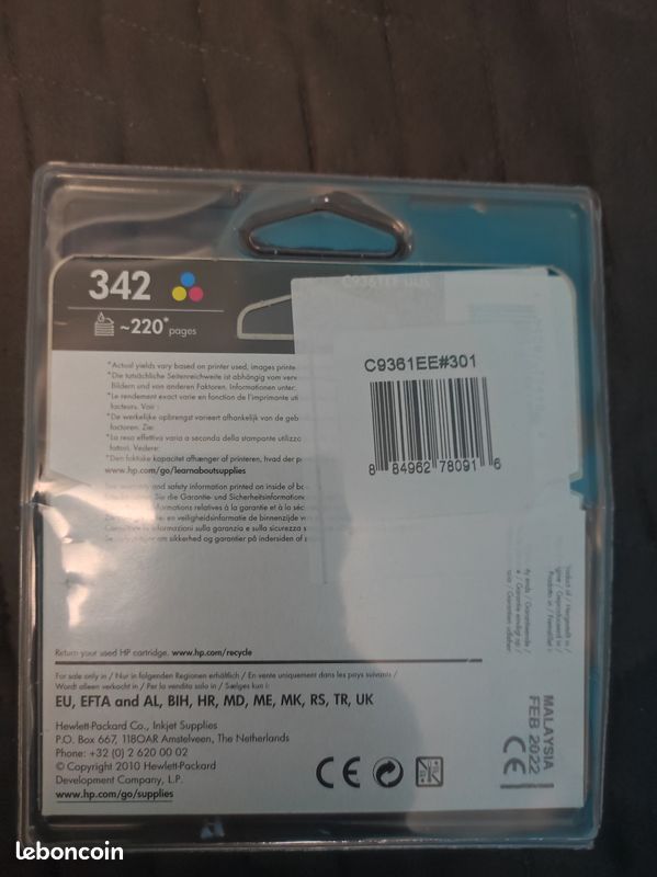 Cartouches d'encre compatible avec HP 336 HP 342 pour HP Deskjet 5420