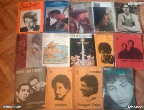 14 livre partition song Book partition folk rock (image 1)