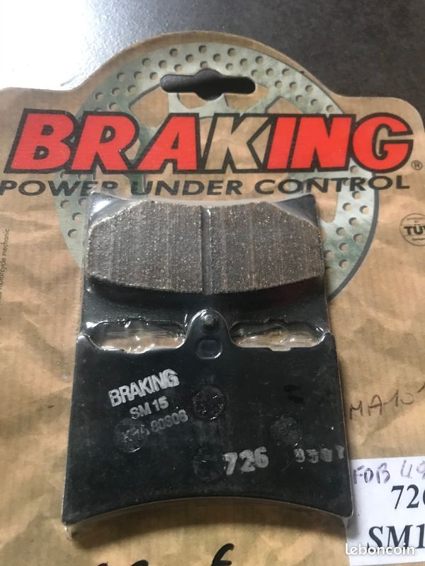 Plaquette frein braking semi metal (image 1)