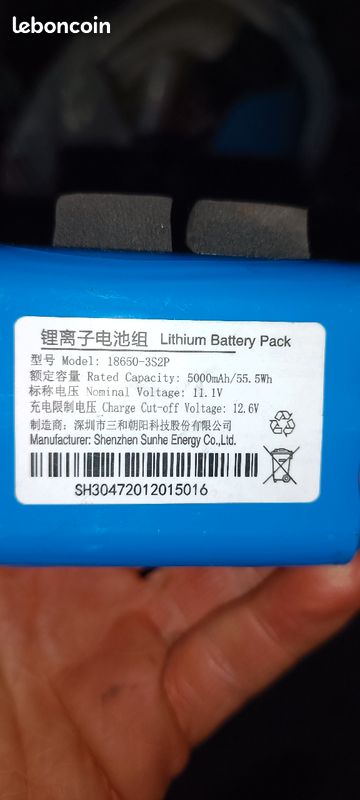 Batterie 12 volts 5000 ah (image 1)