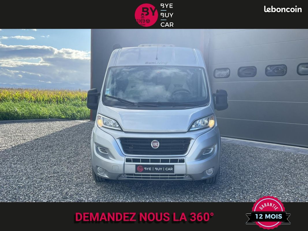 Fiat ducato 130 bva elios sun living camping car Utilitaires