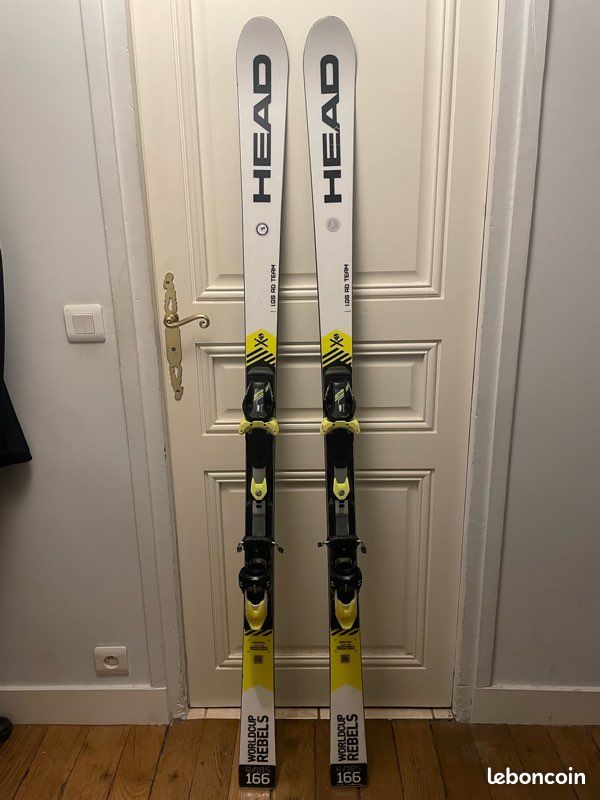 Ski HEAD World Cup Rebels 166cm + bâton & housse - Sport & Plein air