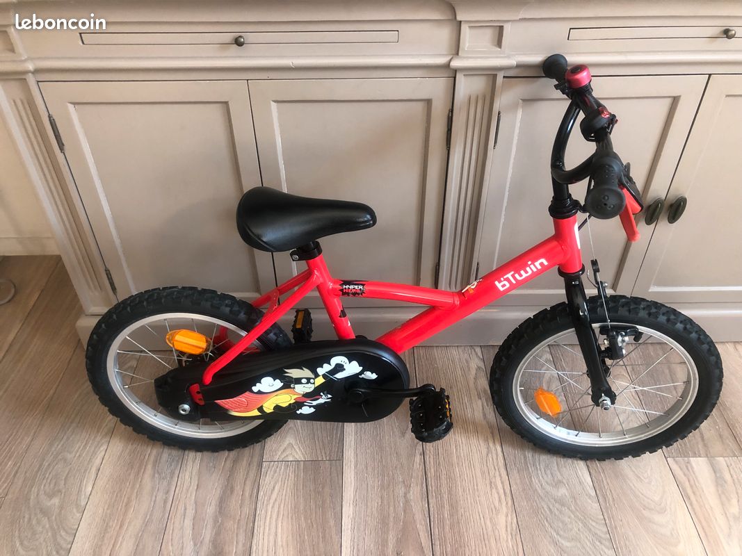 Hyper Hero Decathlon B Twin Enfant Vélo Enfant 16 Pouces 4-6 Ans