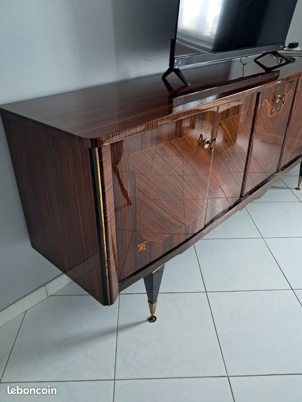 Buffet marquetterie vernis (image 9)
