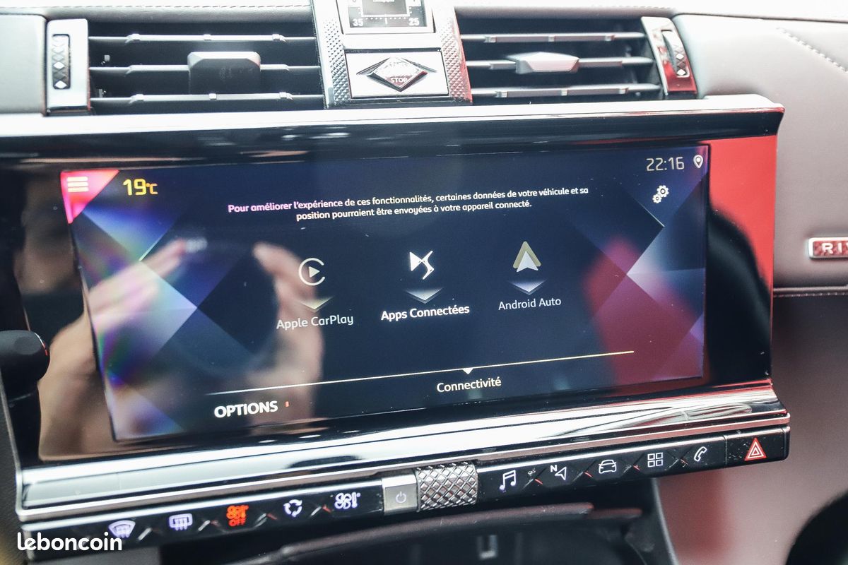 DS DS 7 CROSSBACK DS7 1.6 PureTech 225 EAT8 Executive Rivoli CAMERA GPS CARPLAY ???????CHAINE (image 12)