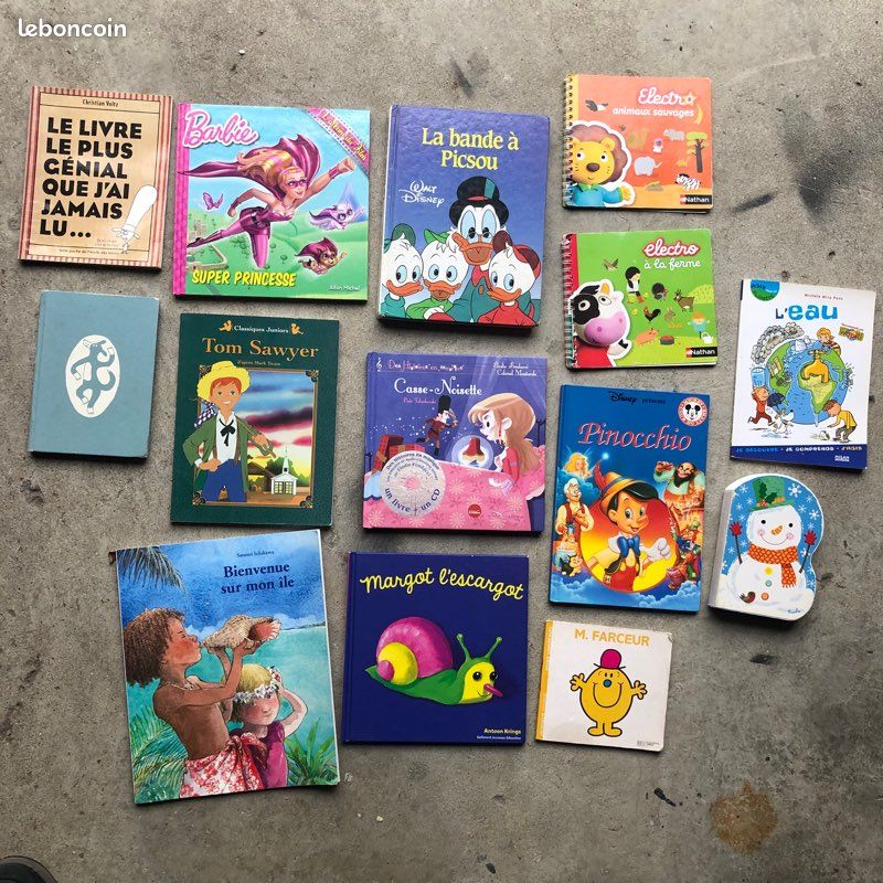 Livres enfants au choix à la pièce ou lot (image 1)