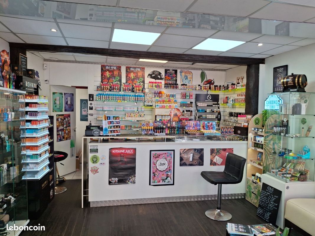 Boutique vape idéalement situé fort potentiel