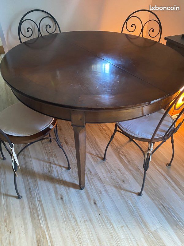 Table 120 diamètre et rallonge (image 8)