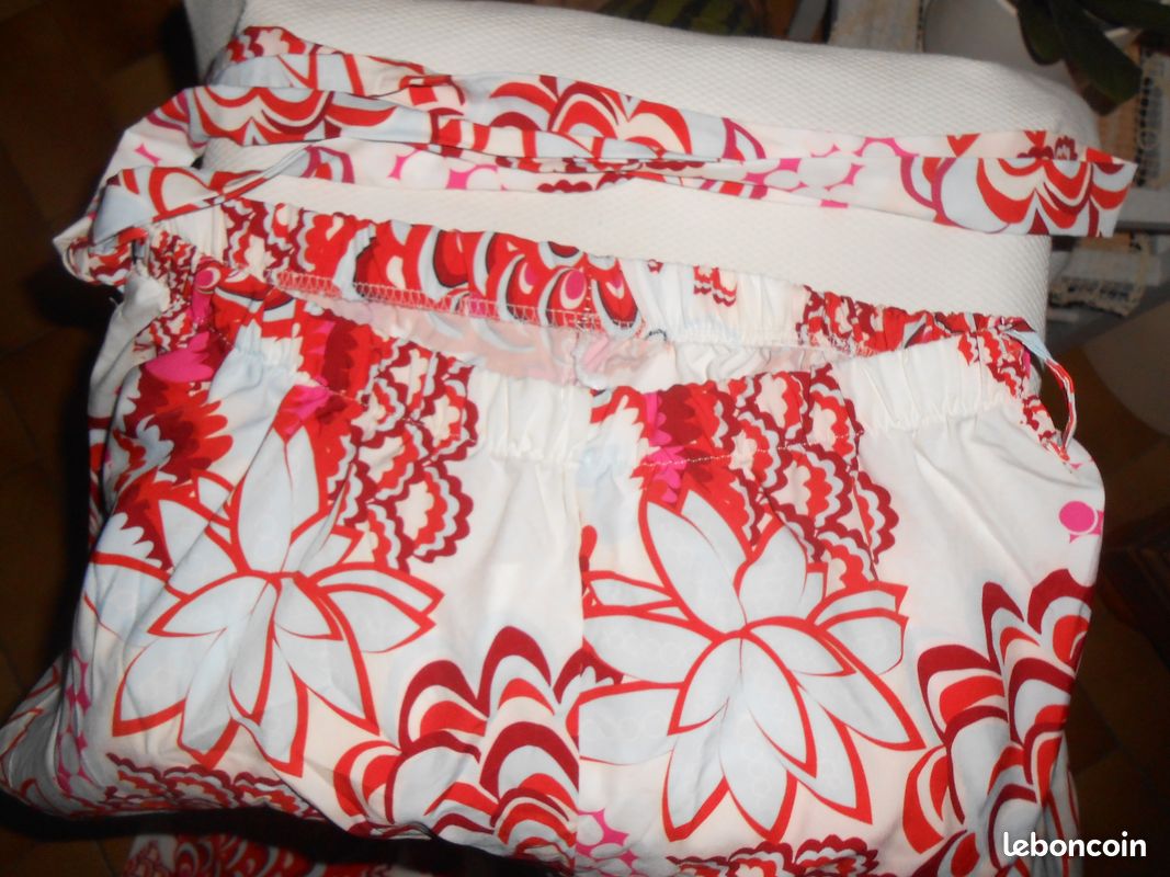 Pantalon large taille U (roro34) (image 3)
