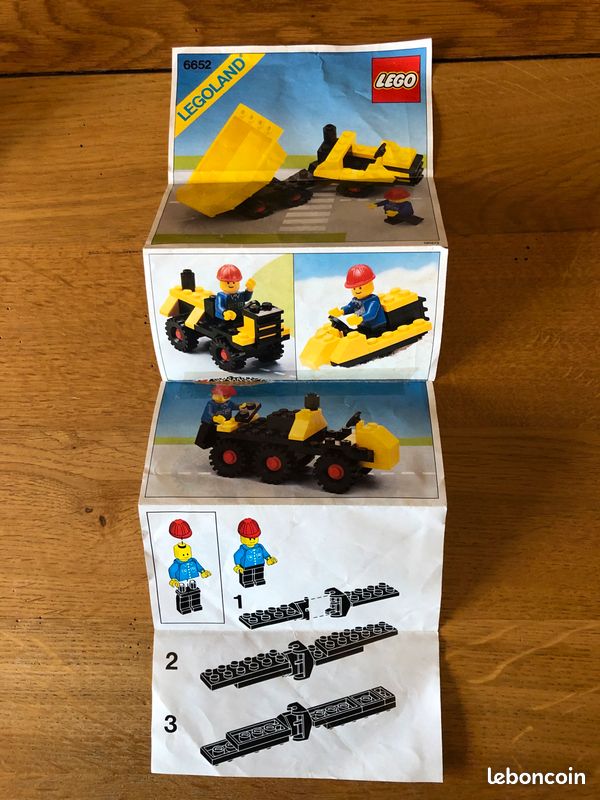 Lego 6652 (construction truck) années 80, de collection (image 6)