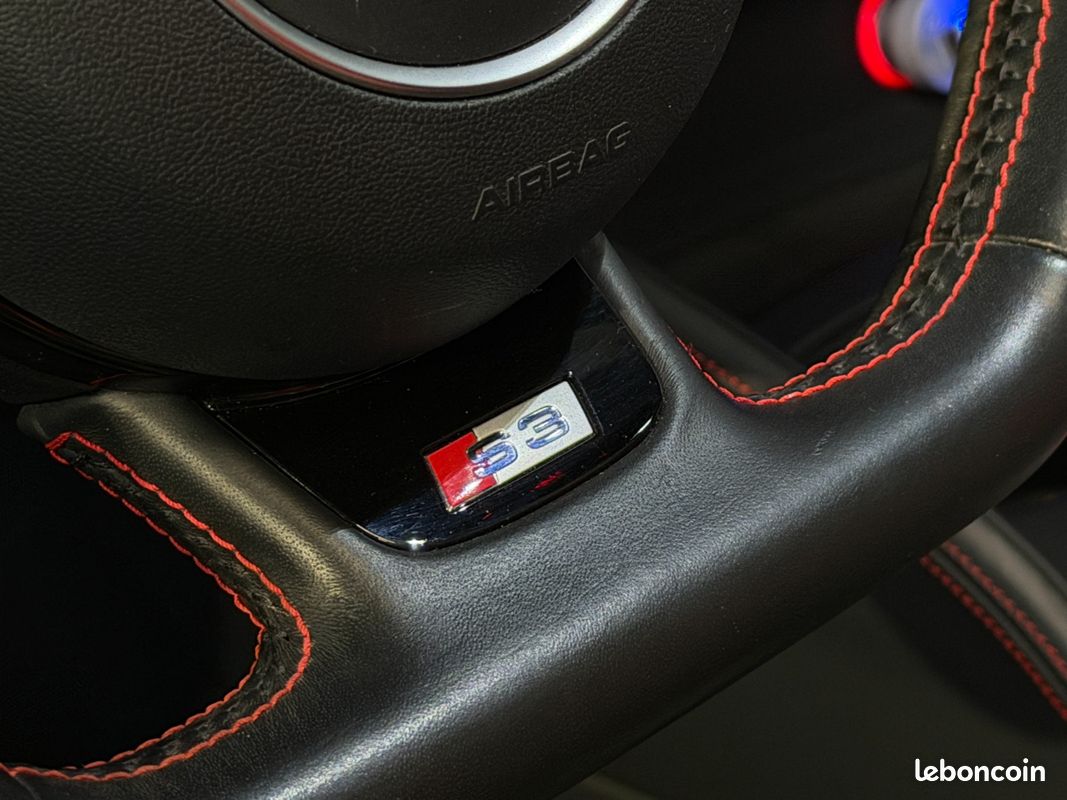 AUDI S3 CABRIOLET 2.0 TFSI 300cv QUATTRO S-Tronic 6 / BO / GRIS NARDO / CARPLAY / ENTRETIEN COMPLET (image 16)