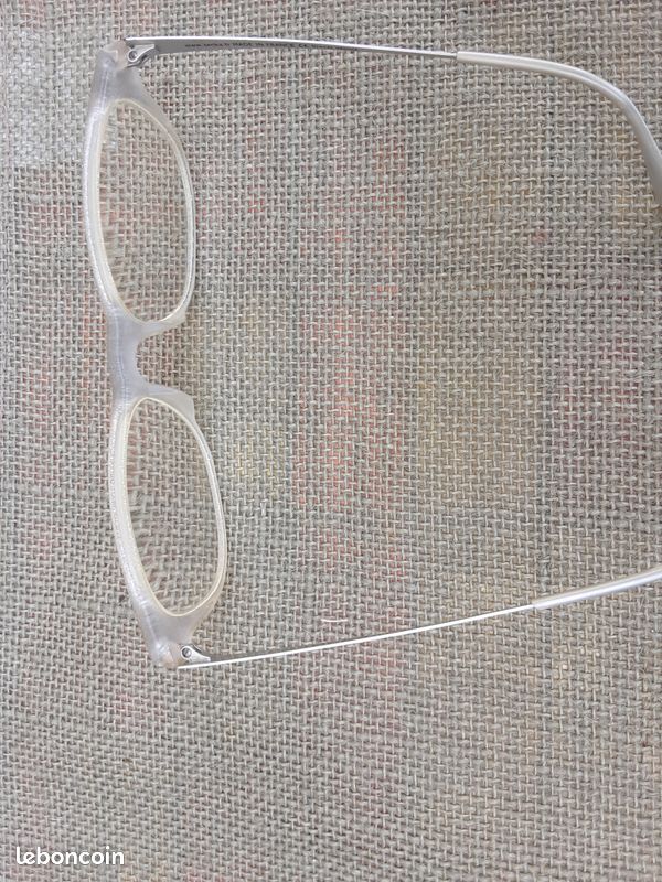 Monture de lunettes zenka pailletées face Cie Accessoires