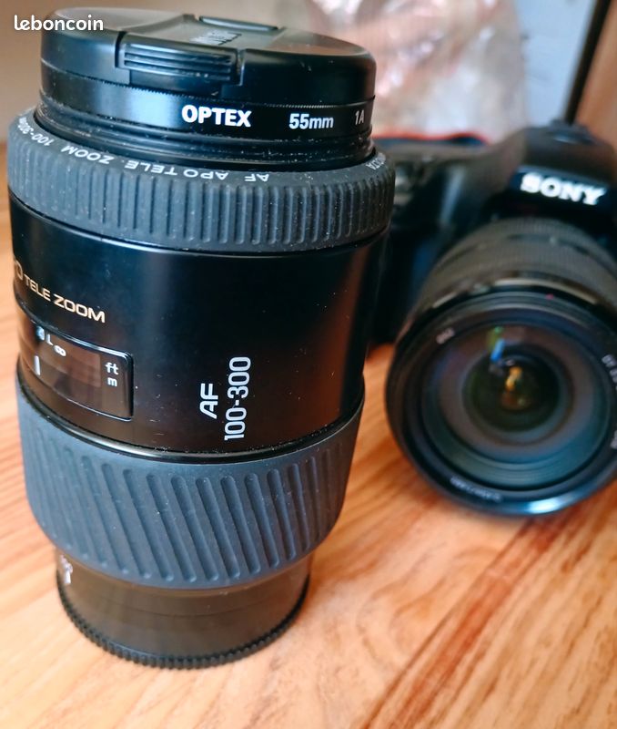 Objectif Minolta 100-300 mm F 4,5-5,6 (image 1)