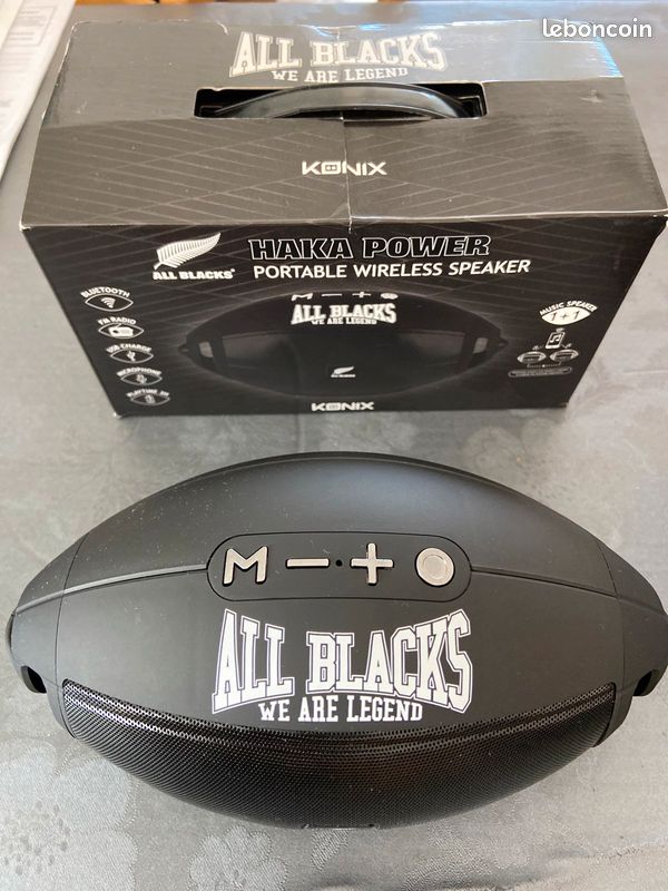 Enceinte radio Haka power all blacks (image 1)