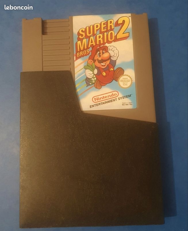 Super Mario bros 2 en boite jeu de Nintendo nes (image 3)