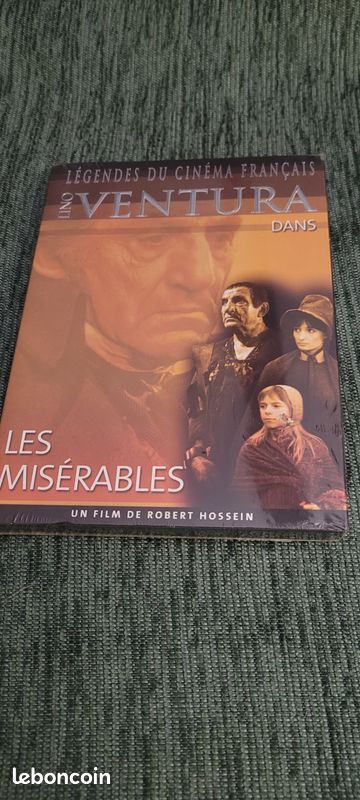 NEUF sous blister DVD dans sa jacquette LINO VENTURA dans LES MISERABLES film de Robert Hossein (image 1)