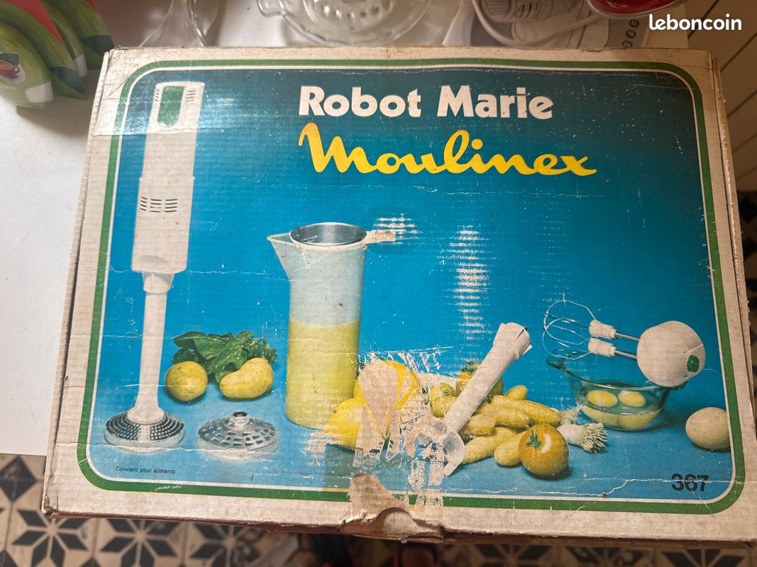 Robot Moulinex Marie – Modèle 79 – Blanc – Occasion Fonctionnel