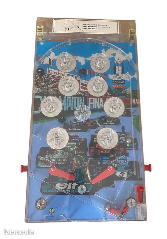 Jeux de flipper vintage - formule 1 Jeux de société (image 1)