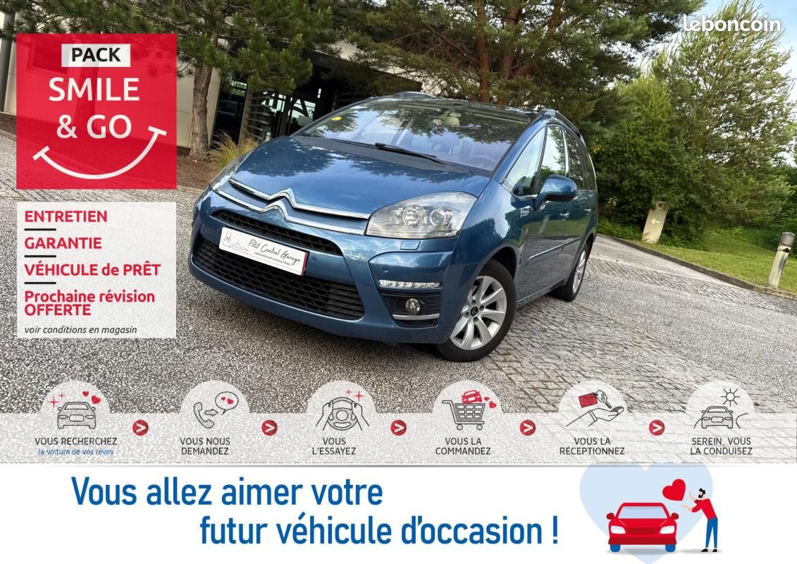 Citroën C4 Picasso Grand 1.6 HDi 112cv Exclusive *Ct Révision Kit Distribution Ok*Véhicule Sous G... (image 1)