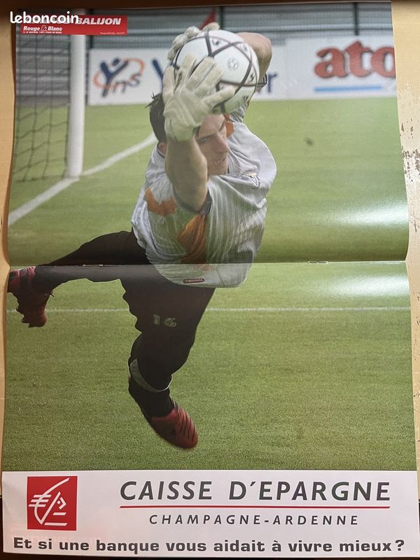 Rouge & Blanc n°47 (Stade de Reims / Football) - Arnaud Balijon / Malik Hebbar (09/2004) (image 2)